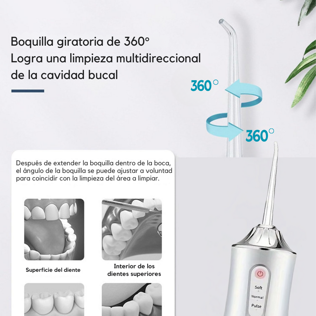 Irrigador Bucal Inalámbrico: La clave para una sonrisa saludable y radiante